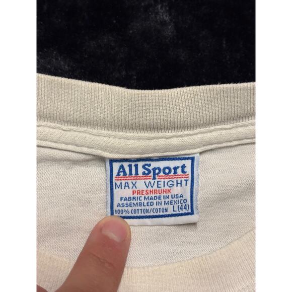 Vintage 90s “To Fish Or Not To Fish What A Stupid Question” Shirt - Men's Large - Picture 6 of 9